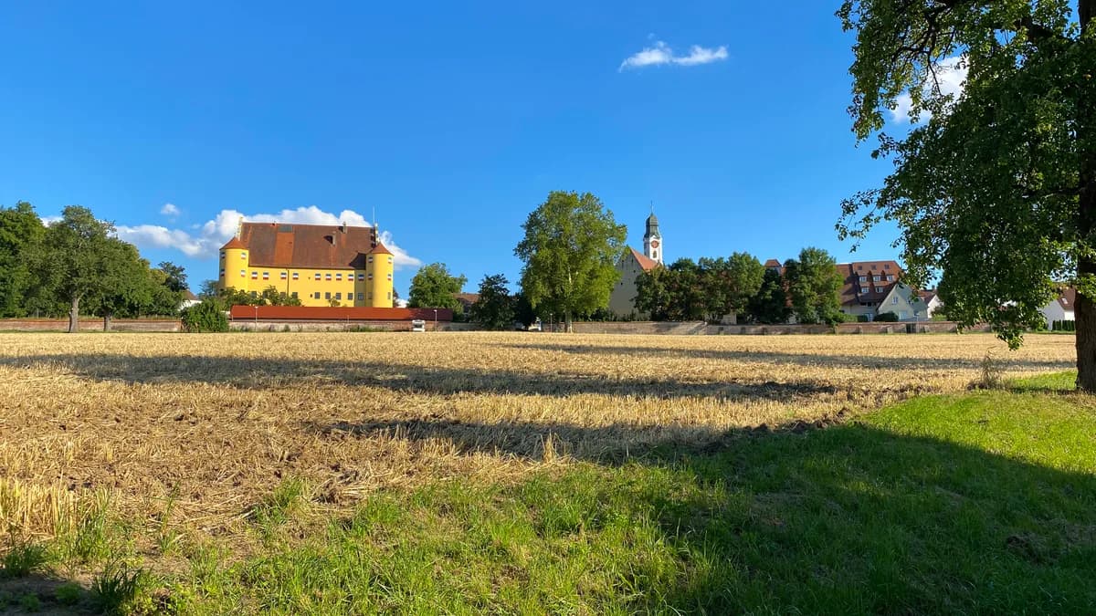 Stadtansicht von Erbach