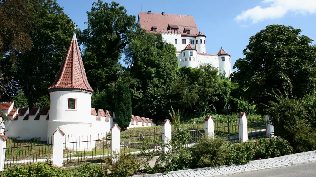 Stadtansicht von Leipheim