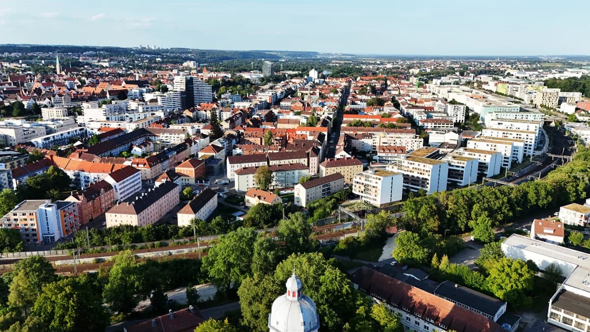 Stadtansicht von Neu-Ulm