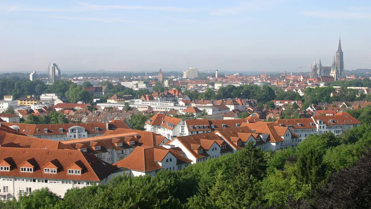 Stadtansicht von Ulm