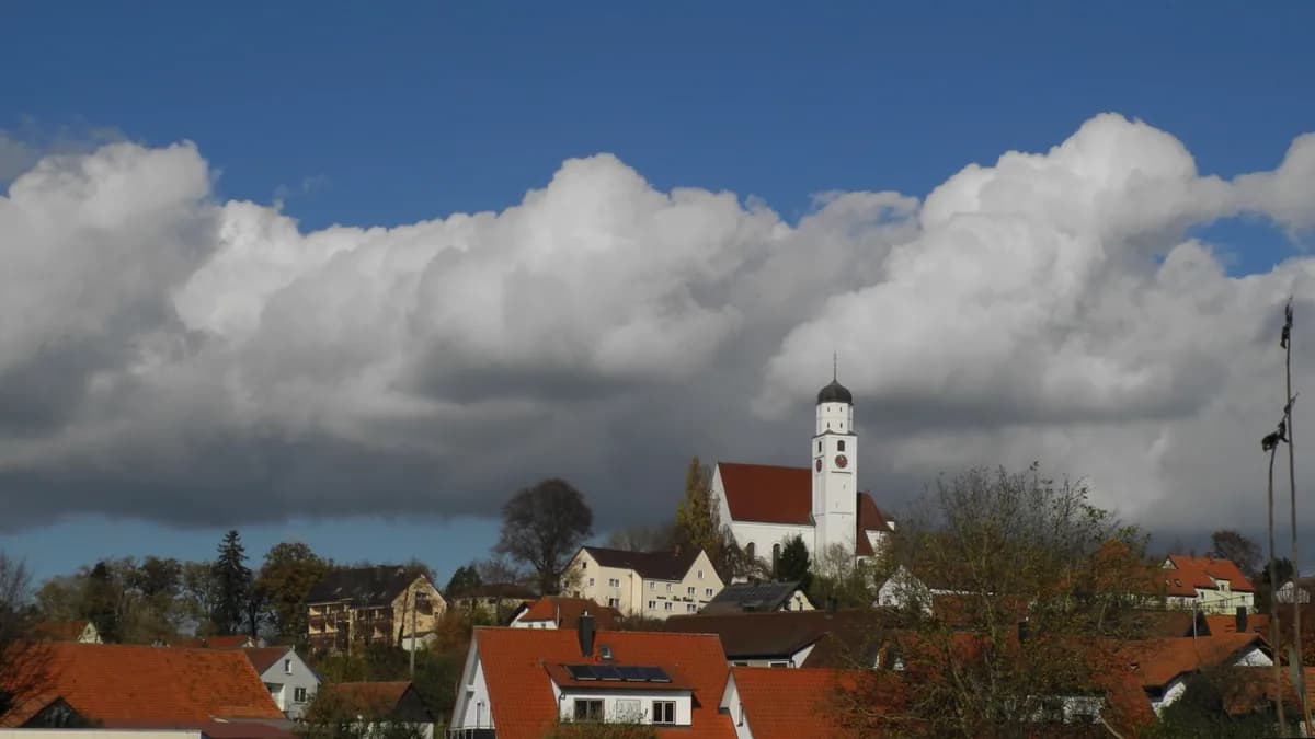 Stadtansicht von Vöhringen
